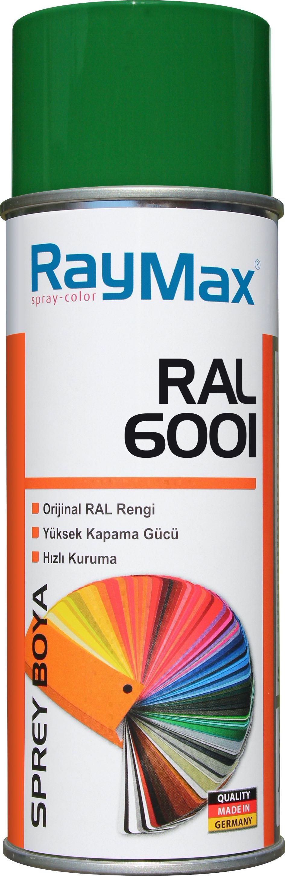 Raymax RAL 6001 Zümrüt Yeşil Akrilik Sprey Boya 400ml